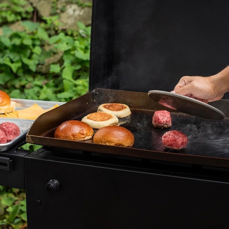 Smash Burger Press Heavy Duty Tool Searing Meats & Toasting Sandwiches New gallery