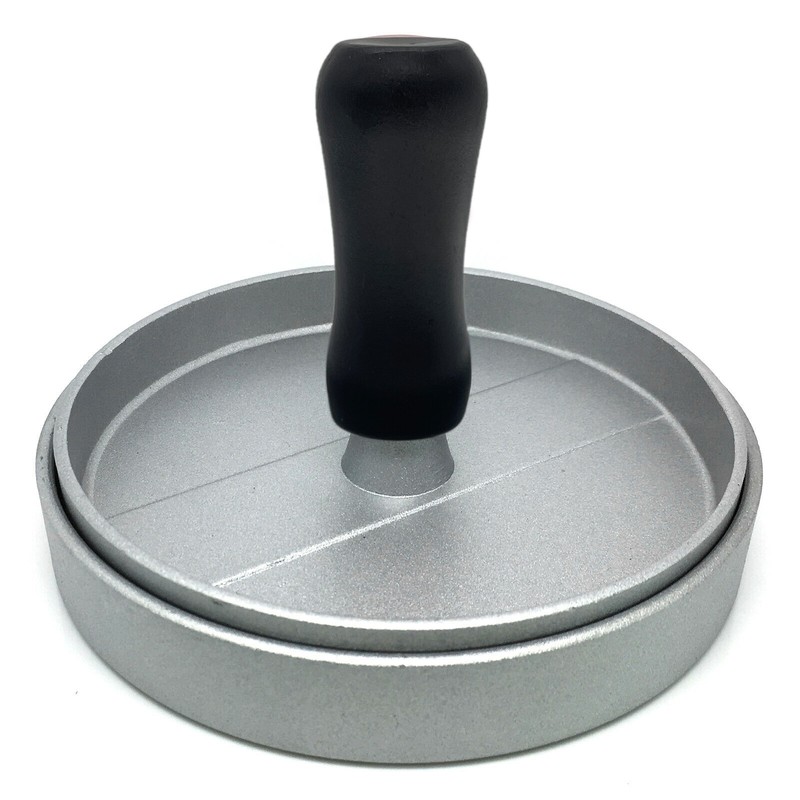 Hamburger Patty Maker Grill Press Large Round Burger Metal Mould Cooking Tools gallery