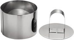 2 Sets Stainless Steel Multi-Function Meat Pie Mold & Hamburger Press Patty