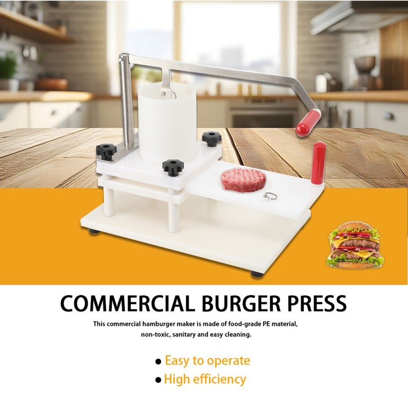 Commercial Burger Press Manual Hamburger Patty Maker Press Forming Machine gallery
