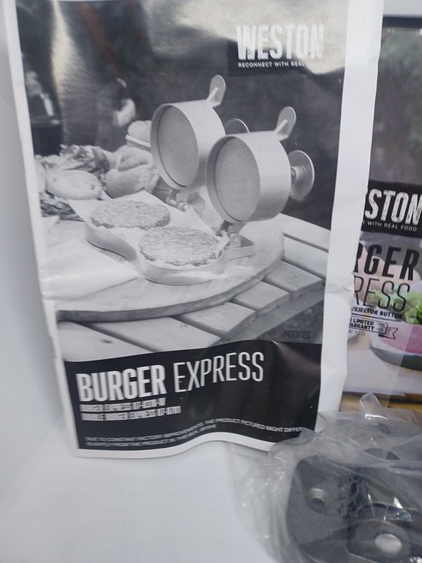Weston 07-0310-W Burger Express Patty Ejector Hamburger Press Beef New gallery