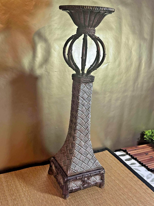 Decorative Pillar Candle Holder – Elegant Metal Stand for Home or Event Decor gallery