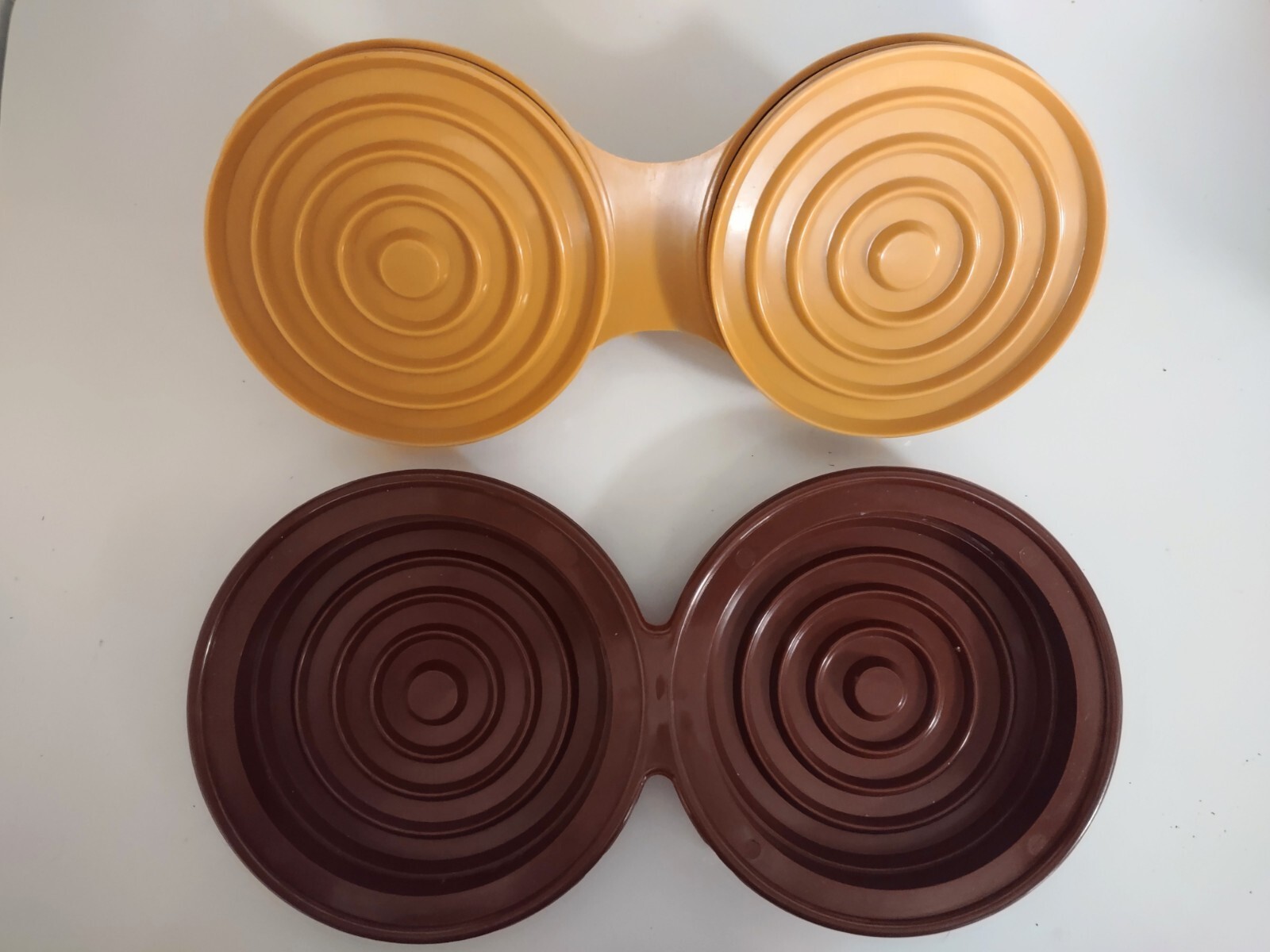 Charcoal Companion Double Hamburger Press Mold 2005 Burger 4.5" Circular Patties gallery