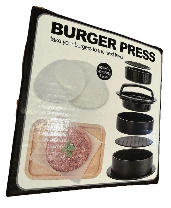 Burger Press Patty Maker Bbq Grilling Mold Kitchen Tool gallery
