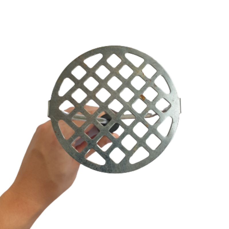 Stainless Steel Burger Press Round Burger Smasher Patty Hamburger Meat BBQ Beef gallery