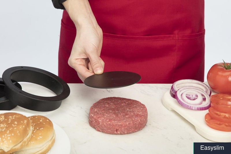 Burger Press 4-in-1 Stuffed Burgers Sliders Regular Thick Patties gallery