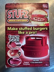 New Stufz Stuffed Burger Press – Perfect Hamburger Patty Maker – As Seen On TV