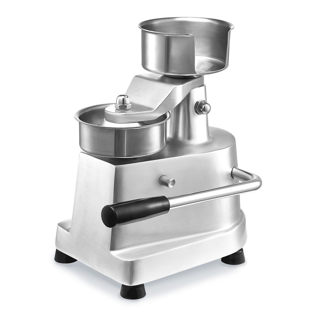 Commercial 130mm Patty Press, 5inch Burger Maker, Food-Grade Steel with Papers