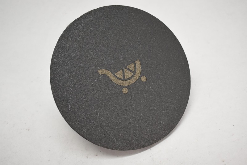 Cuisinart Cast Iron Grill Press Medium Round Black Burger Bacon Kitchen 6.5" gallery