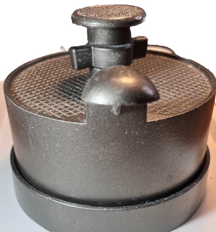 Burger Single Press Cast Aluminum Nonstick Adjustable Hamburger Mold Heavy Duty gallery