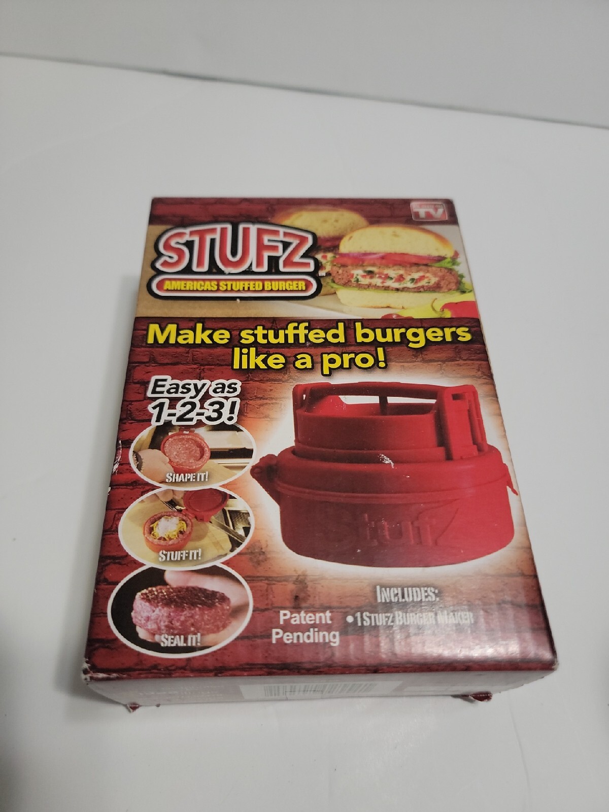 Stufz Stuffed Burger Press - Hamburger Patty Maker - As Seen On TV gallery