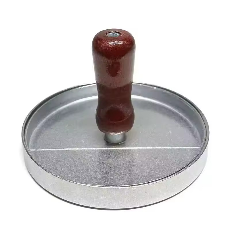 Hamburger Press Non-Stick Aluminum Patty Maker Meat Burger Mold Tool gallery