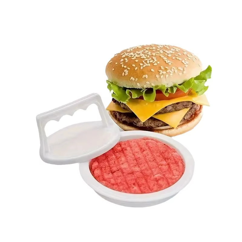 Plastic Burger Multi-Purpose Meat Press Hamburger Press Hamburger Meatloaf Mould gallery