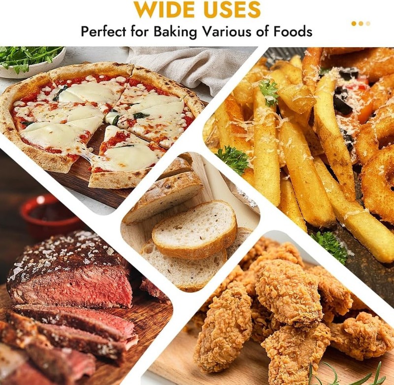 BYKITCHEN 11 x 9in Air Fryer Parchment Paper Sheet Liners 2 size, Nature gallery