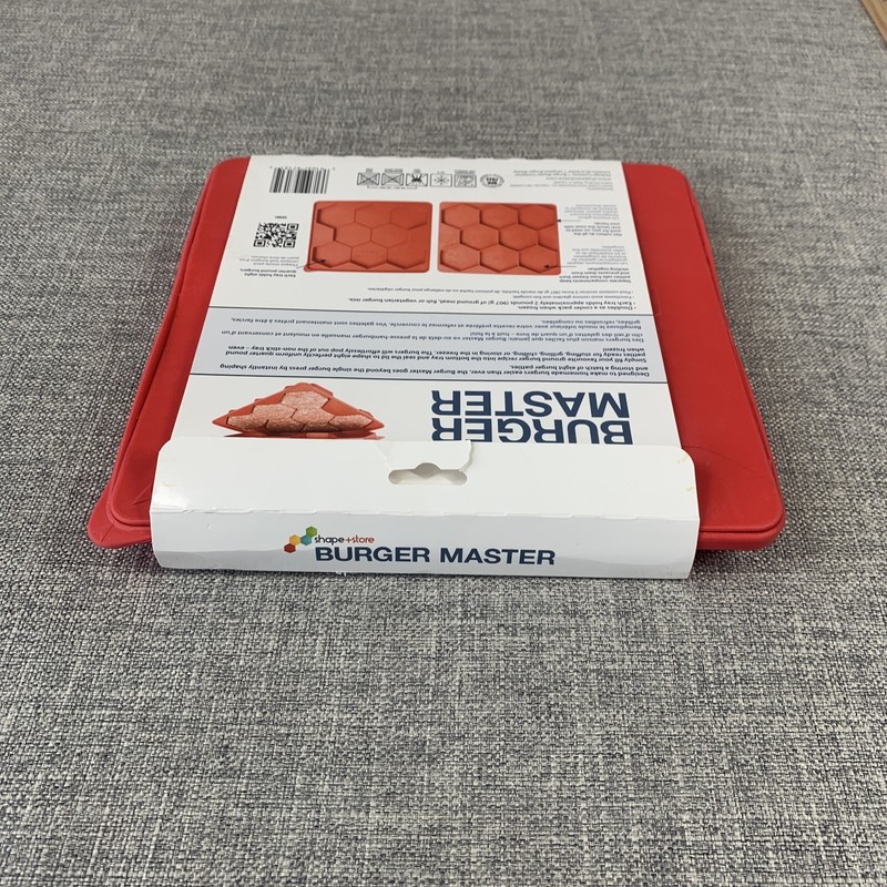 8 IN 1 Shape + Store Burger Master - Burger Press & Freezer Container -Brand New gallery