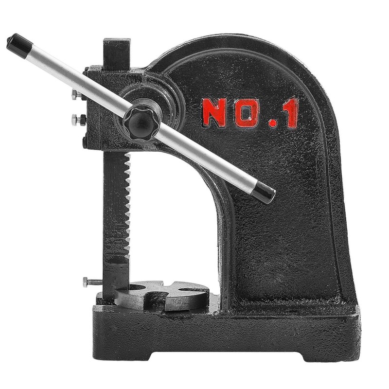 Arbor Press, 1 Ton Manual Arbor Press, 5.9" Maximum Height, Cast Iron Heavy-duty gallery