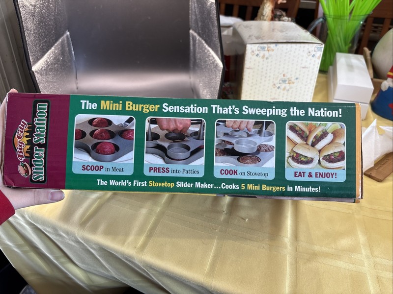Big City Slider Station - As Seen On TV - NEW IN BOX! gallery