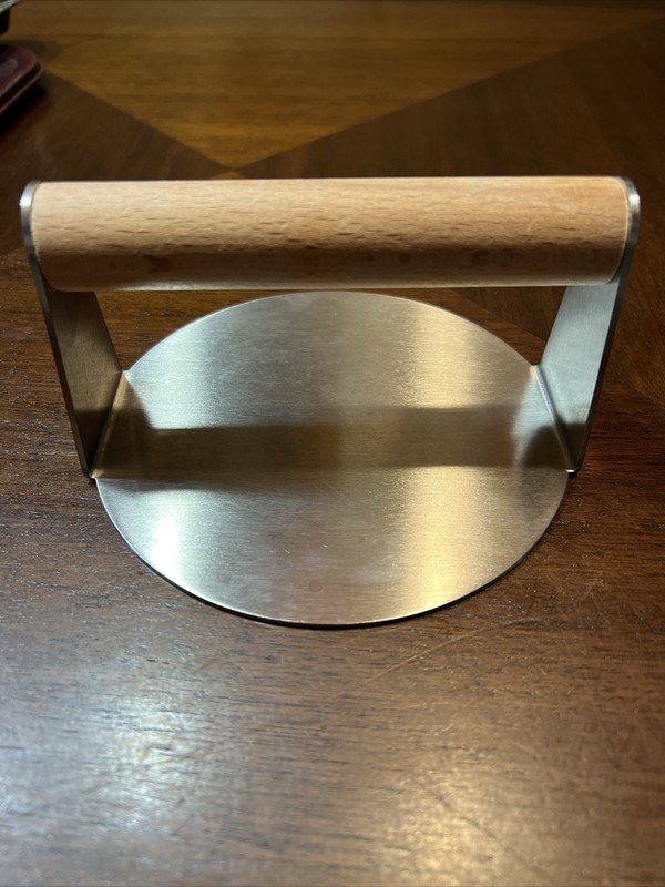 1 pc Veggie Burgers Mold Burger Bacon Press Smasher Barbecue Press Plate New 5x3 gallery