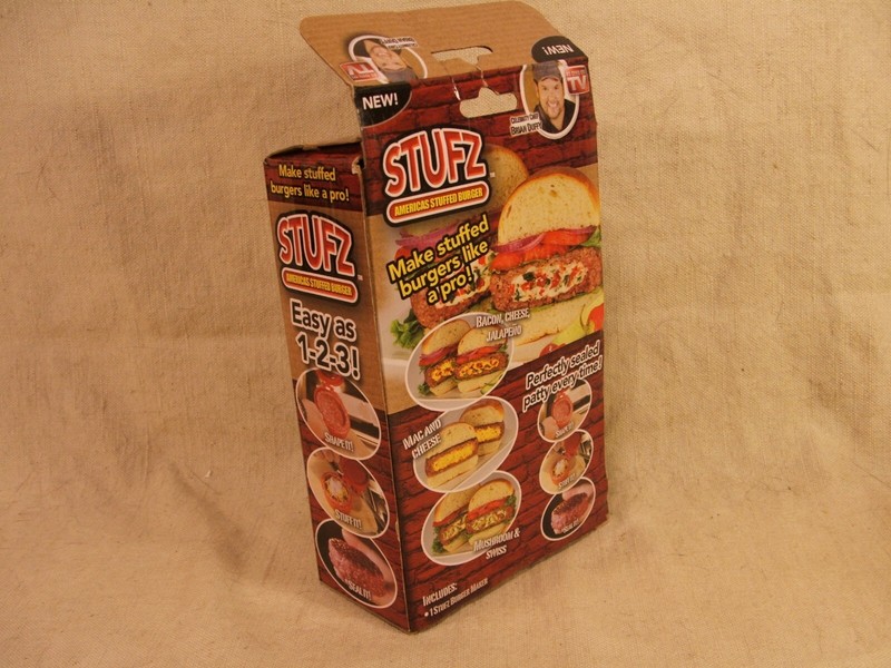 Stufz Stuffed Burger Press Hamburger Maker As Seen On TV Cooking Grilling BBQ gallery