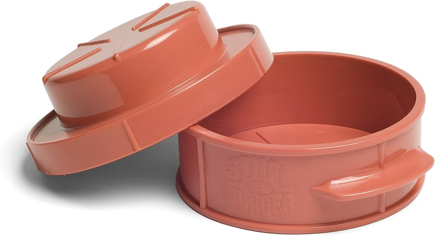 Charcoal Companion CC5119 Jucy Lucy Stuff-a-Burger 3/4 pound Hamburger Press gallery