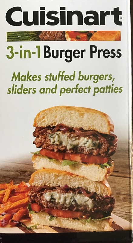 Cuisinart CSBP-100 3-in-1 Stuffed Burger Press gallery