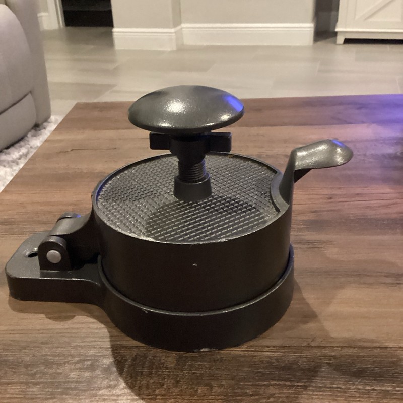 Weston Burger Hamburger Press 4 1/2" Patties 1/4lb to 3/4lb adjustable Pre-Owned gallery