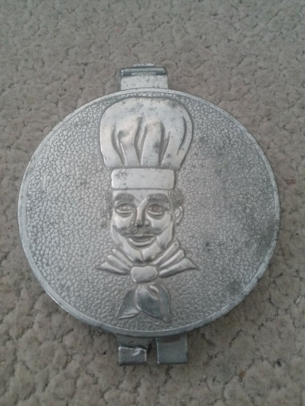 Vintage Metal Meat / Hamburger Press Taiwan Chef gallery