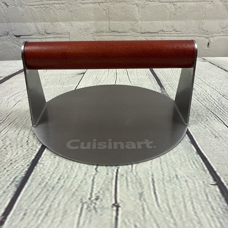 Cuisinart 6" Stainless Steel Smashed Burger Press, Juicy and Crispy Burgers for gallery