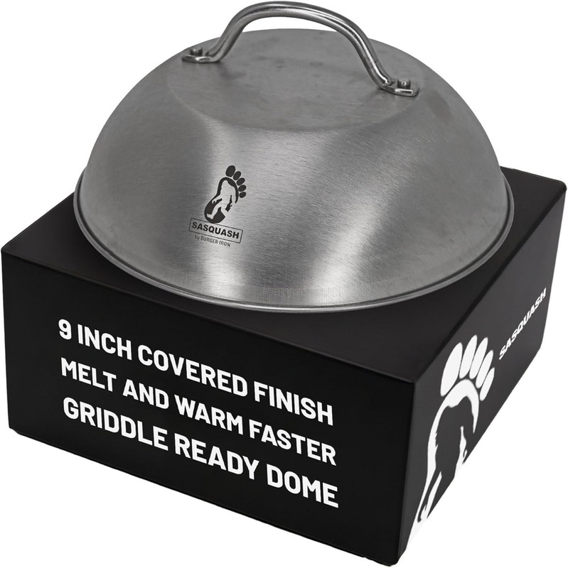 Burger Press Kit 5pcs Smash Burger Set Smash Burger Press Spatula Melting Dome gallery