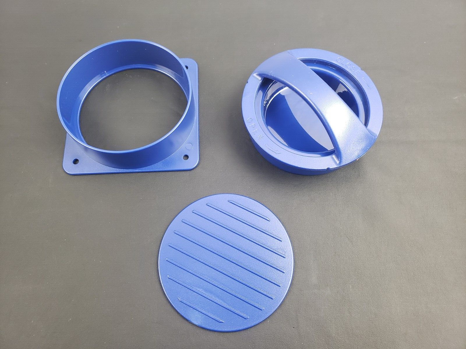 New LOT of 6 Grill Mark Plastic Resin Stuffed Burger Press Hamburger Patty Molds gallery