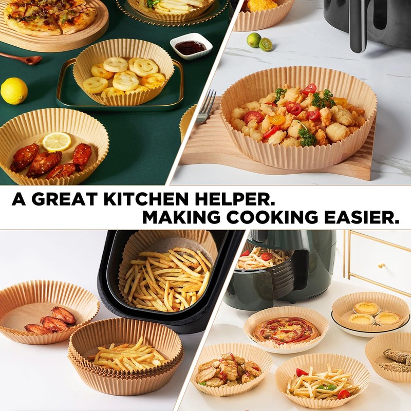 Air Fryer Liners Disposable 7.9'', 20cm, 20cm/7.9in-200 gallery