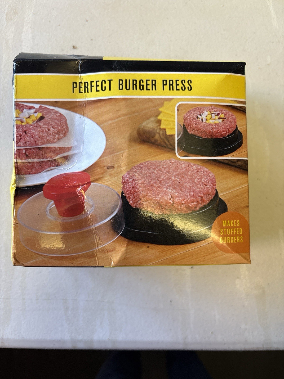Char-broil Perfect Burger Press BPA Free Makes Stuffed Burgers NEW gallery