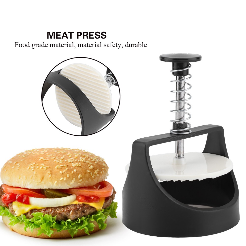 Stainless Steel Hamburger Patty Maker Press Burger Meat gallery