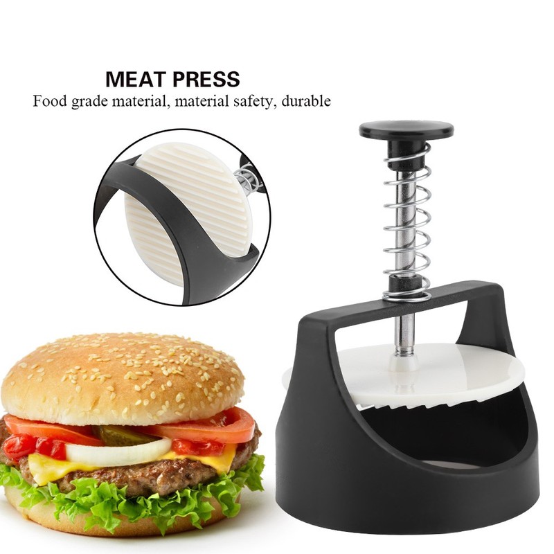 Stainless Steel Hamburger Patty Maker Press Burger Meat gallery