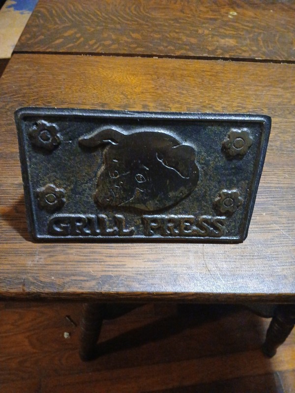 Vintage Home Town Grill Press - Pig & Flowers Design gallery