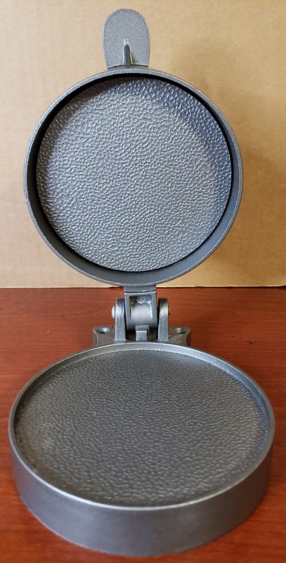 Non-Stick Single Hamburger Press Round Patty Maker Mold Heavy Duty Cast gallery