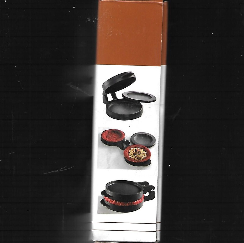 Chef's Best Stuffed Burger Maker Gourmet Styled Burgers - NIB gallery