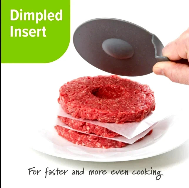 🍔 Perfect Burger Press Patty Maker – 4.5" 6oz | Even Cooking I ONEDAY SHIPP!!! gallery