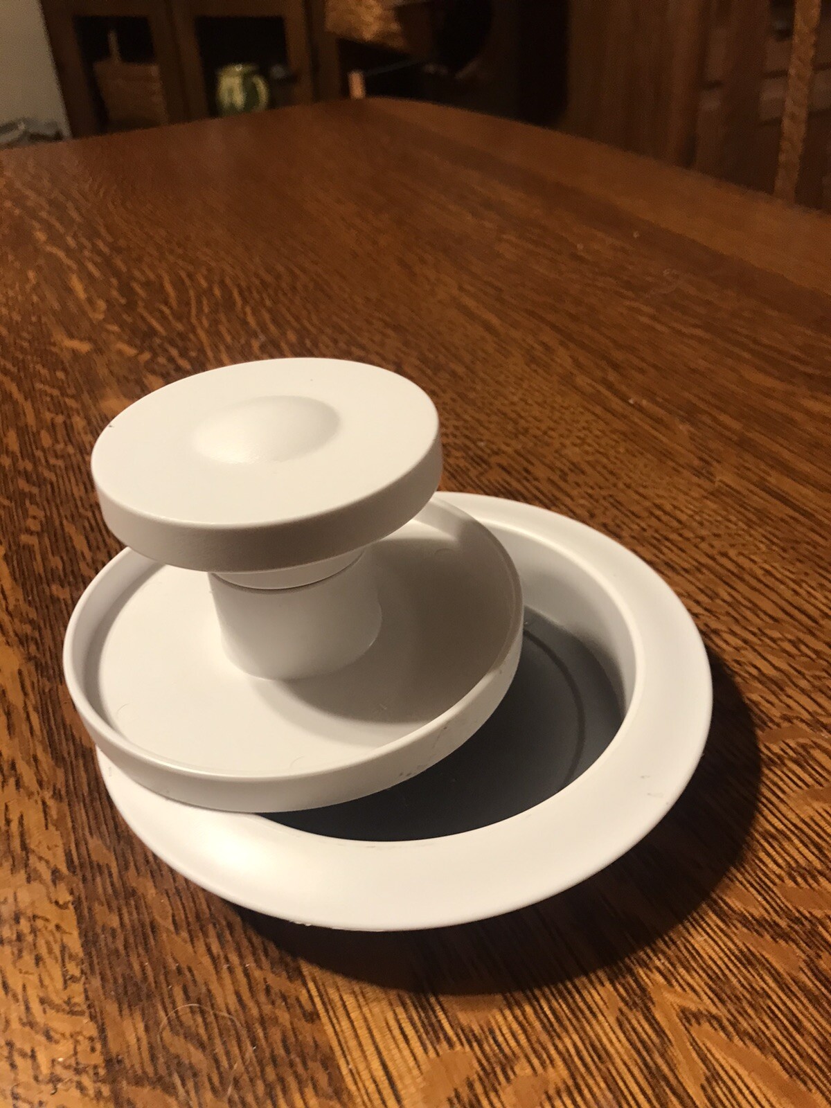 PAMPERED CHEF Burger Slider Press Hamburger Sausage Maker 3 Piece Set EUC gallery
