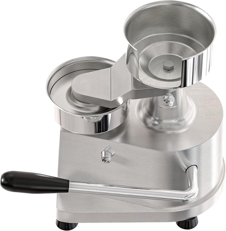 Burger Press Patty Maker for 4” Hamburgers, Stainless-Steel Manual Forming Machi gallery