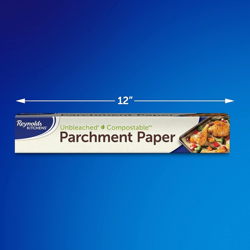 Reynolds Kitchens Unbleached Parchment Paper Roll, 45 Square Feet gallery