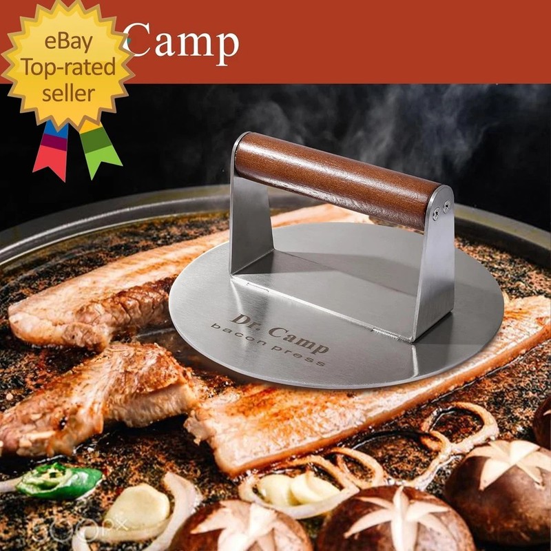 7 INCH Stainless Steel Smash,Burger Press,Burger Smasher,Hamburger Press,Patty S gallery