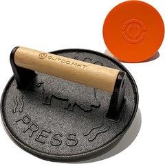 Burger Press Smash for Blackstone Griddle Heavy Duty Cast Round