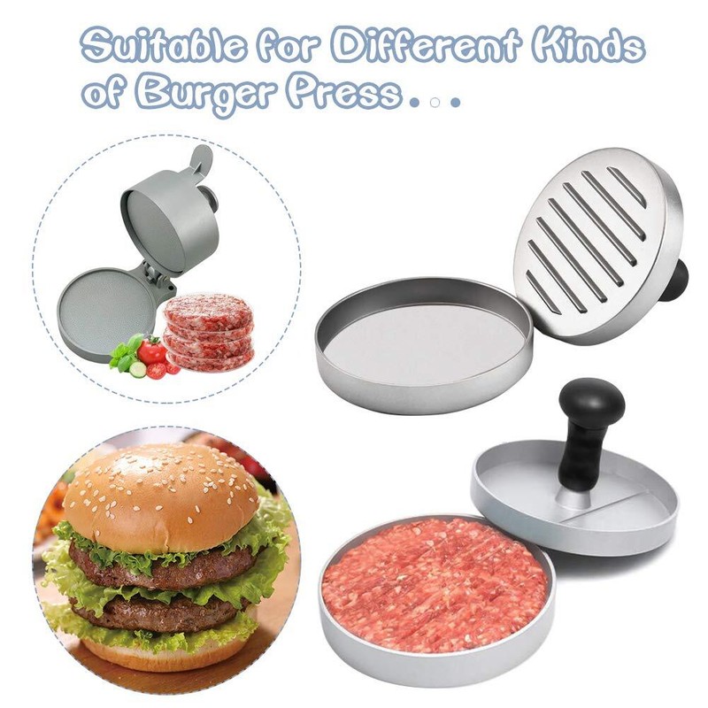 Patty Paper Round 4.5 Inch, Set of 200, Non Stick Patty Paper Sheets for Burger gallery