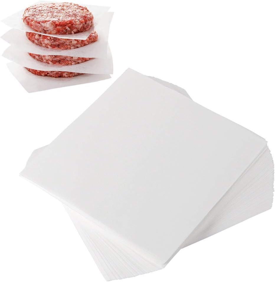 Burger Patty Paper, 5.5 X 5.5In, Set of 300, Patty Paper Squares, Baking Parchme gallery