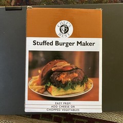 Chef’s Best Stuffed Burger Maker-Gourmet-Styled Burgers-New