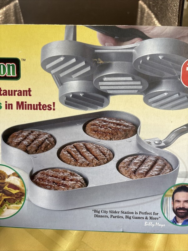 Big City Slider Station - As Seen On TV - NEW IN BOX! gallery