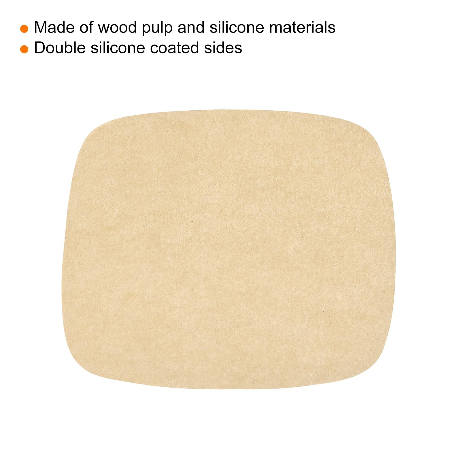 uxcell 200pcs Air Fryer Parchment Paper, 8.5 Inch Square inch, Beige gallery