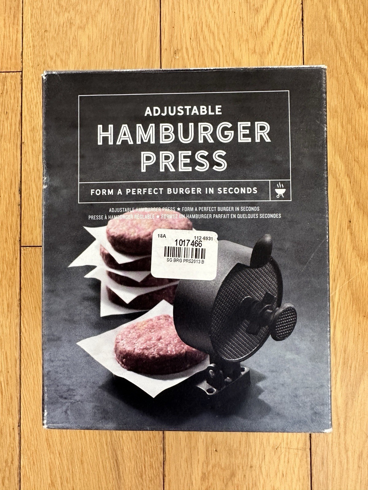 Weston Hamburger Patty Press - Gray gallery