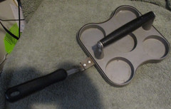 Slider Station Mini Burger Slider Patty Press Grill Pan Makes 5 Sliders